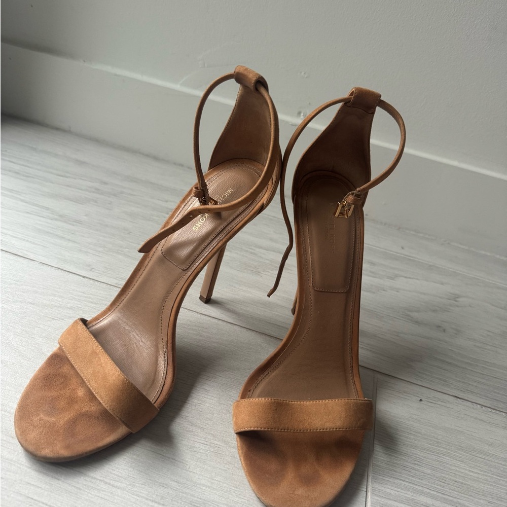 Michael Kors Collection Tan Stiletto Heels